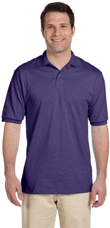 Jerzees Adult Unisex SpotShield™ Jersey 5.4oz 50/50 Cotton Poly Polo Sport Shirt